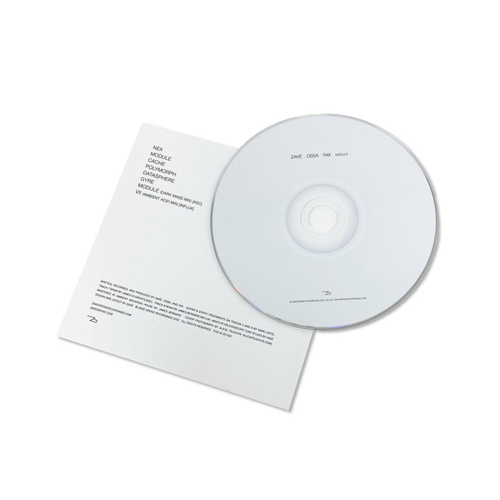 ZAKÈ + OSSA + FAX - Module [CD]