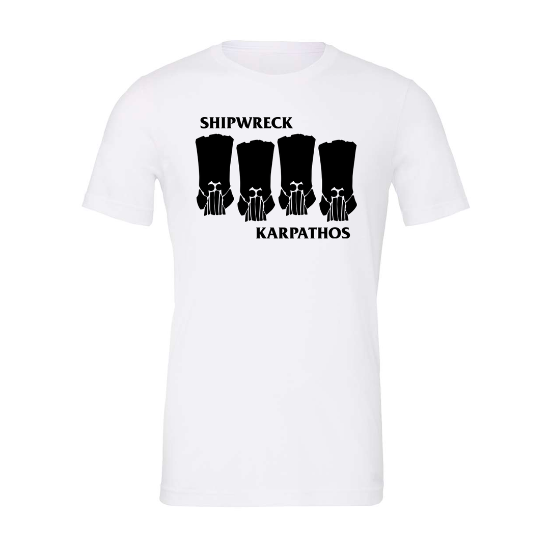 SHIPWRECK KARPATHOS - Black Bars [Shirt]