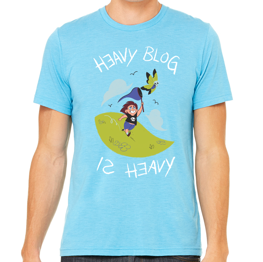 HEAVY BLOG IS HEAVY - Butterfly Shirt